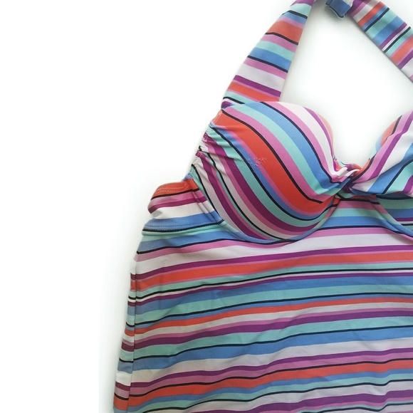 🌞🌞 Tankini Multi-color Swimsuit Top - Picture 2 of 4